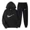 Men Tracksuit Set Hooded Sweatshirt Drawstring Pants Male Hoodies Running Sportswear Autumn Sportwe 5