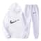 Men Tracksuit Set Hooded Sweatshirt Drawstring Pants Male Hoodies Running Sportswear Autumn Sportwe 9