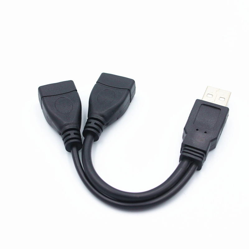 Male Plug to Female Socket USB Extension Line, Data Cable Power Adapter Splitter Converter, High-Speed USB Cable