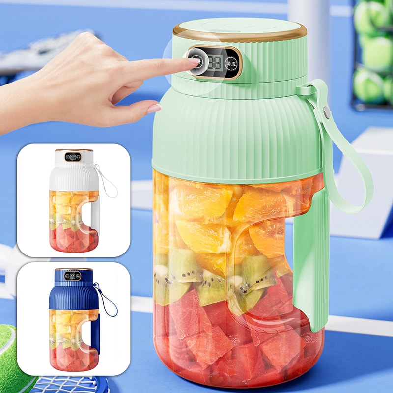 Fruit Juicer Cup Portable Electric Fruit Mixer Large Capacity Smoothie Bottle Quick Making Juice Pr 0