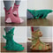 Christmas Socks, Knitted Crocodile Socks, Animal Funny Socks, Holiday Party Supplies