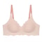 Top Womens Underwear, No Steel Ring Pure Desire Bra, Comfortable Upper Support Sling, Adjustable Beauty Back thin Sectio