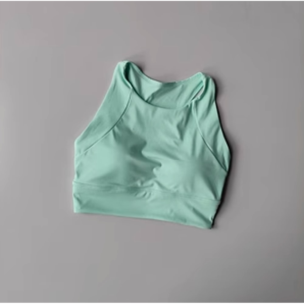 All-in-one Shock-proof Sports Vest, Breathable Running Yoga Bra, Full-cup Gym Clothing for Summer Fitness