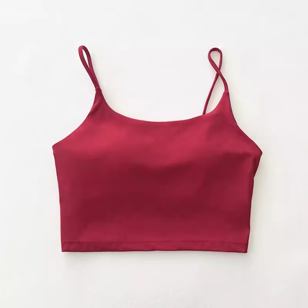 Seamless Naked Sensation Sports Bra, High Support Workout Top for Running, Gym, Pilates & Yoga, Breathable Anti-Bounce