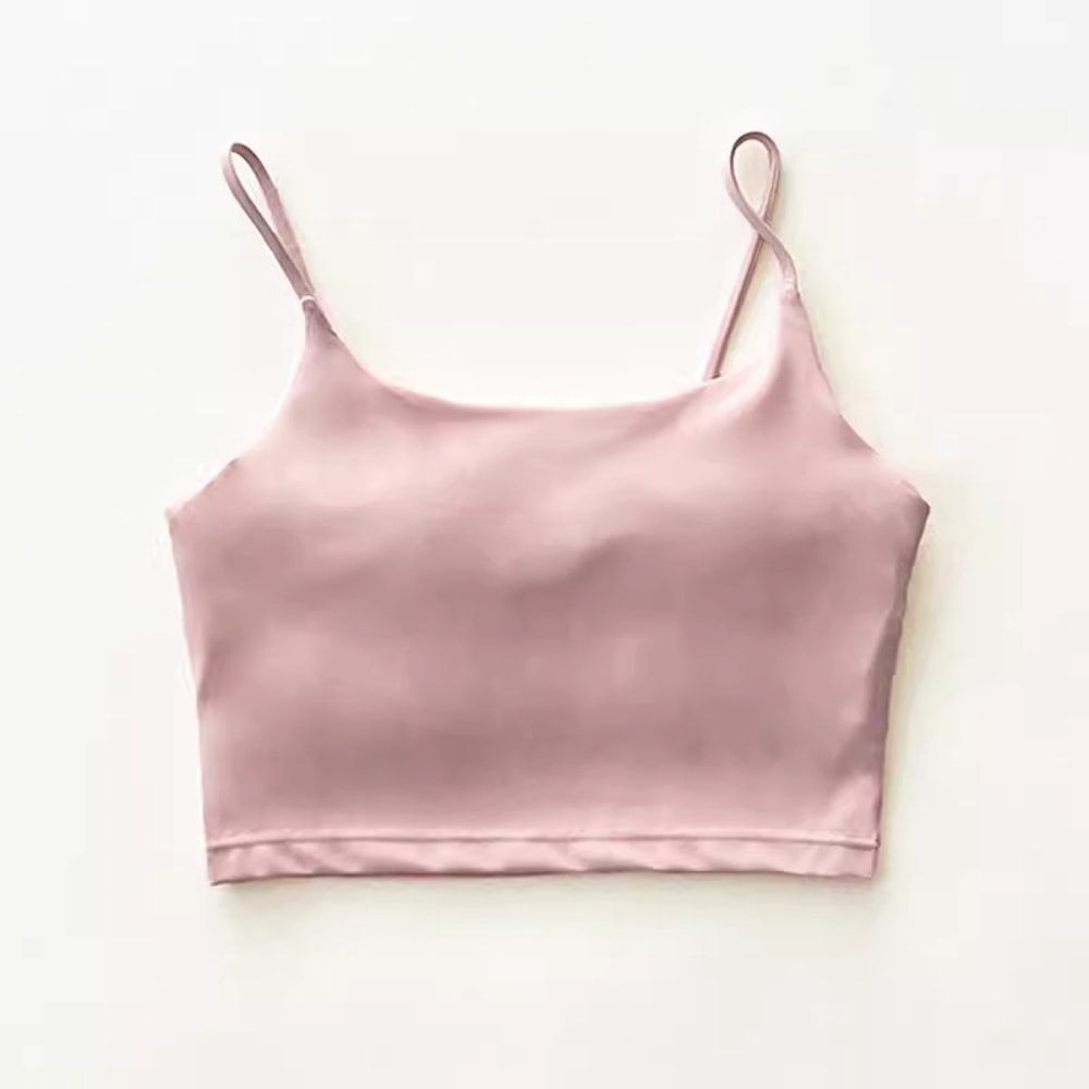 Seamless Naked Sensation Sports Bra, High Support Workout Top for Running, Gym, Pilates & Yoga, Breathable Anti-Bounce