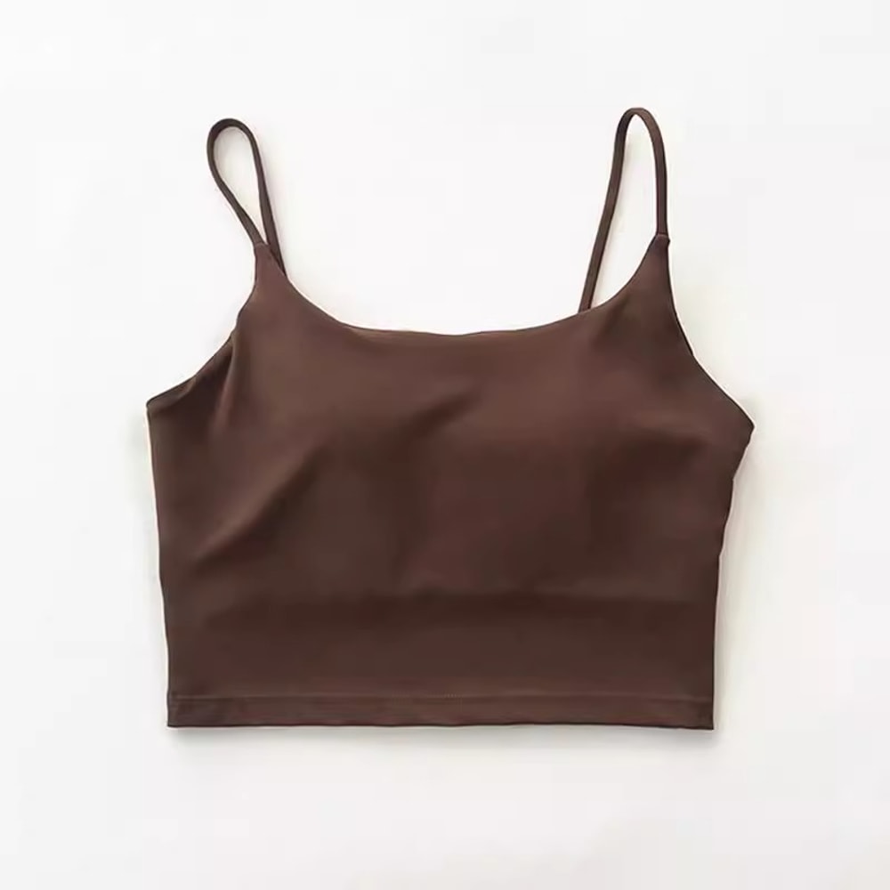 Seamless Naked Sensation Sports Bra, High Support Workout Top for Running, Gym, Pilates & Yoga, Breathable Anti-Bounce