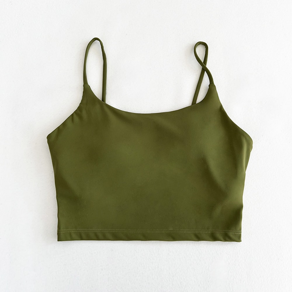 Seamless Naked Sensation Sports Bra, High Support Workout Top for Running, Gym, Pilates & Yoga, Breathable Anti-Bounce