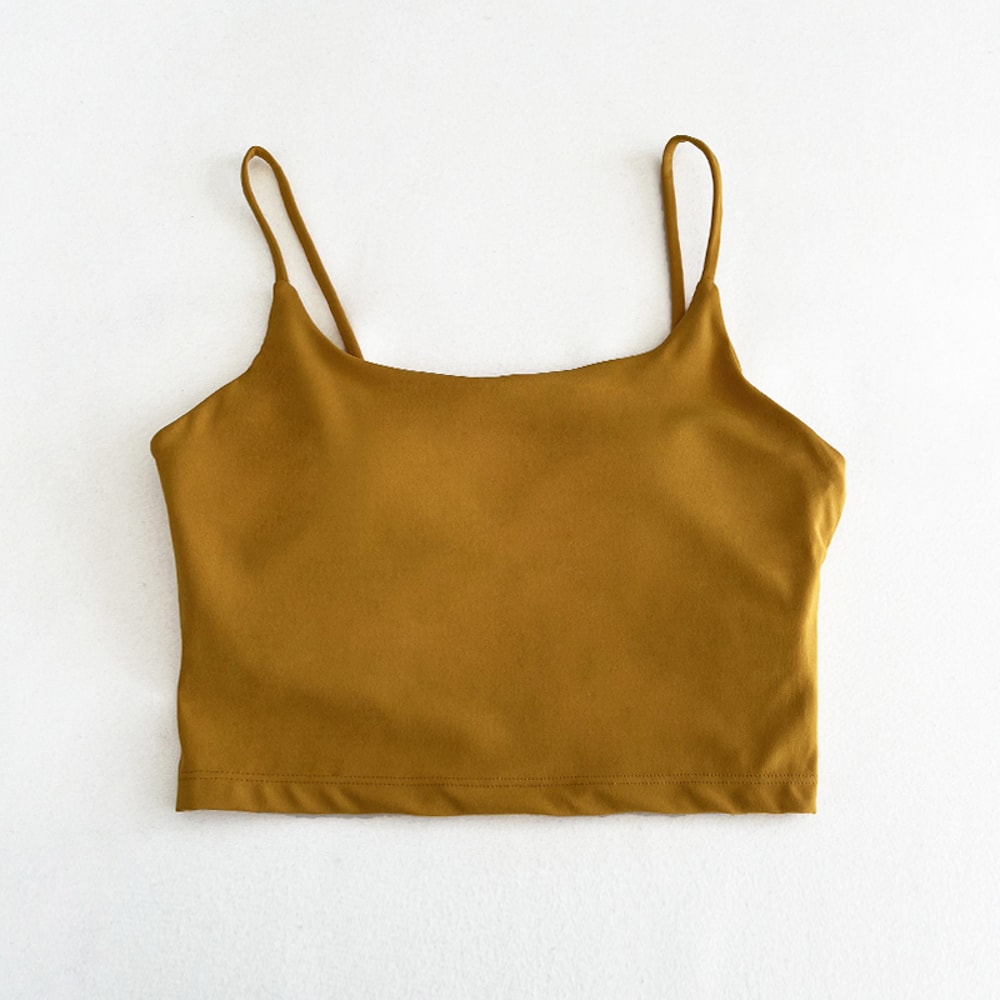 Seamless Naked Sensation Sports Bra, High Support Workout Top for Running, Gym, Pilates & Yoga, Breathable Anti-Bounce