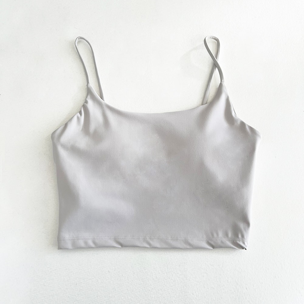 Seamless Naked Sensation Sports Bra, High Support Workout Top for Running, Gym, Pilates & Yoga, Breathable Anti-Bounce