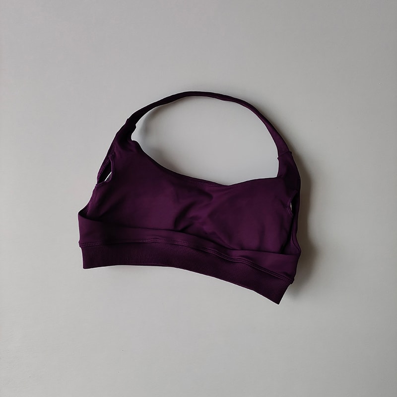 Shockproof Seamless Sexy Padded Athletic Sport Bra, Backless Yoga Crop Top, Womens Fitness Gym Anti-Shock Workout Bra