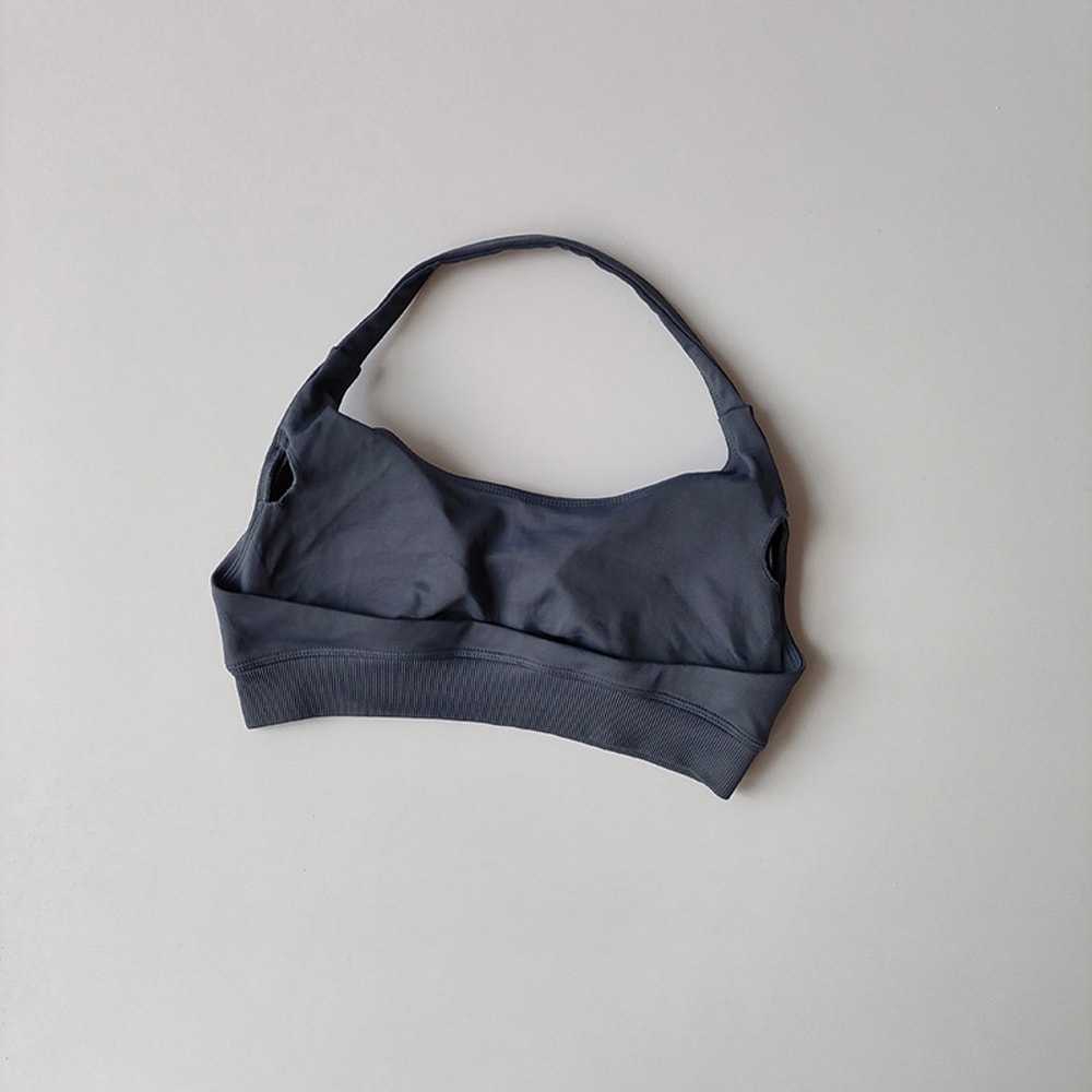 Shockproof Seamless Sexy Padded Athletic Sport Bra, Backless Yoga Crop Top, Womens Fitness Gym Anti-Shock Workout Bra