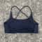 Sexy Soft Fitness Sport Bra, Spaghetti Strap Cross Back Women Top, Tight Gym Yoga Underwear Athletic Workout with Chest
