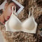 Seamless Underwear For Women With Small Breasts, Push-up Soft Support Sports Bra, No Rims for Large Breasts, Comfortable