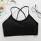 Women Cross Strap Sports Bra Push Up Top Yoga Gym Crop Tops Breathable Bras Fitness Tops Femme Bras