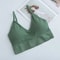Women Cross Strap Sports Bra Push Up Top Yoga Gym Crop Tops Breathable Bras Fitness Tops Femme Bras