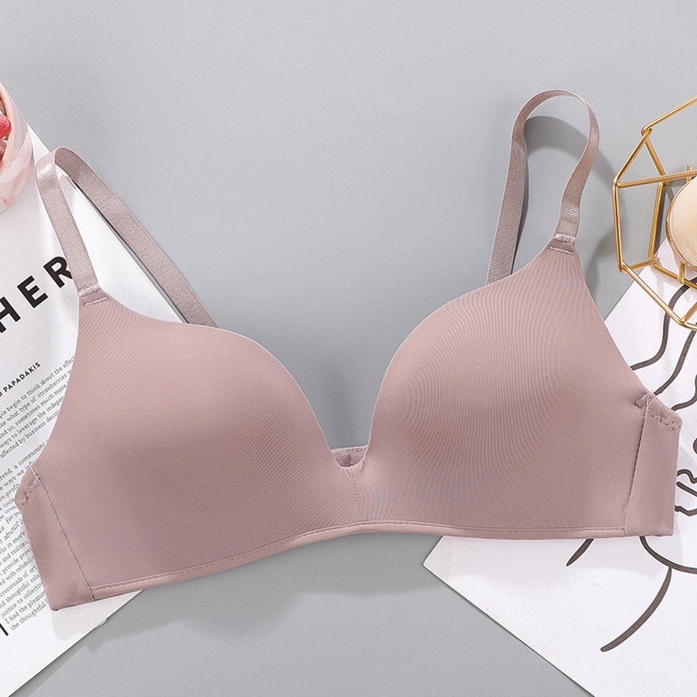 Women Seamless Bra Sexy No Wire Push Up Underwear Breathable Thin Bras 10 Colors Gathered For Girls 7