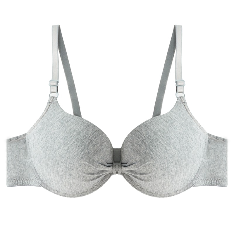 Push Up Bra For Small Breasts Deep Underwire Backless Intimate Bra Solid Padded Womens Bra For Gath 6