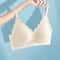 New Top Lace Seamless Women's Underwear, Sexy Sling Bra, Small Chest Gathered Non-slip, Beautiful Back, No Steel Ring