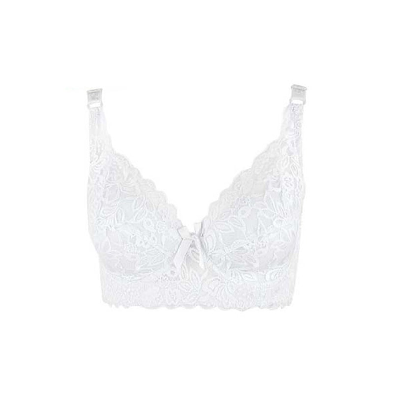 Hot Full Cup Thin Underwear Small Bra, Plus Size Wireless Adjustable Lace Womens Bra, Large Size Lace Bras, Breast Cover