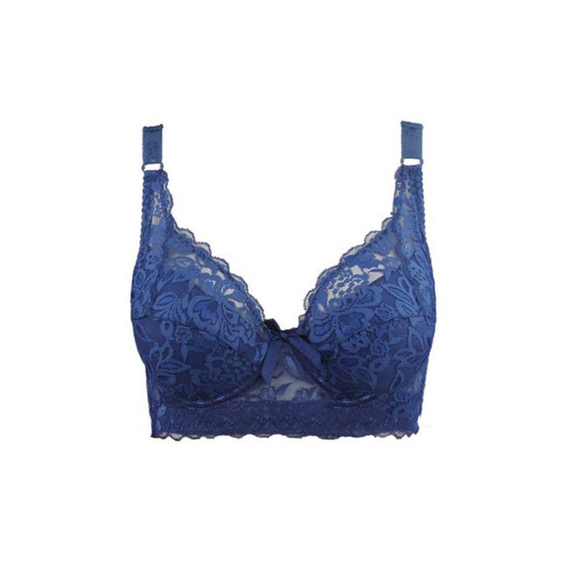 Hot Full Cup Thin Underwear Small Bra, Plus Size Wireless Adjustable Lace Womens Bra, Large Size Lace Bras, Breast Cover