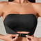 Womens Strapless No Padding Seamless Bra Sexy Comfortable Push Up Vest Top AntiSlip Front Button Un 2