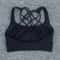 New Fitness Sports Bra for Women, Push Up Cross Back, Shockproof Running, Gym Training, Workout Yoga Underwear Crop Tops