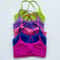 Solid Color Support Women Fitness Bra, Yoga Vest Gym Sport Top, Hollow Back Push with Chest Pad, Four Shoulder Straps