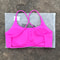 Solid Color Support Women Fitness Bra, Yoga Vest Gym Sport Top, Hollow Back Push with Chest Pad, Four Shoulder Straps