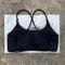 Solid Color Support Women Fitness Bra, Yoga Vest Gym Sport Top, Hollow Back Push with Chest Pad, Four Shoulder Straps