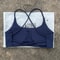 Solid Color Support Women Fitness Bra, Yoga Vest Gym Sport Top, Hollow Back Push with Chest Pad, Four Shoulder Straps