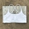 Solid Color Support Women Fitness Bra, Yoga Vest Gym Sport Top, Hollow Back Push with Chest Pad, Four Shoulder Straps