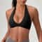 Impact Sport Bra Women Halter Tank Top High Support Pushup Open Back Gym Fitness Yoga Workout Vest 3
