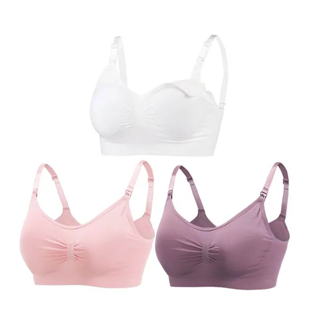 Maternity Nursing Bras Cotton Breastfeeding Bra Pregnancy Underwear For Pregnant Women Soft Lactanc 17