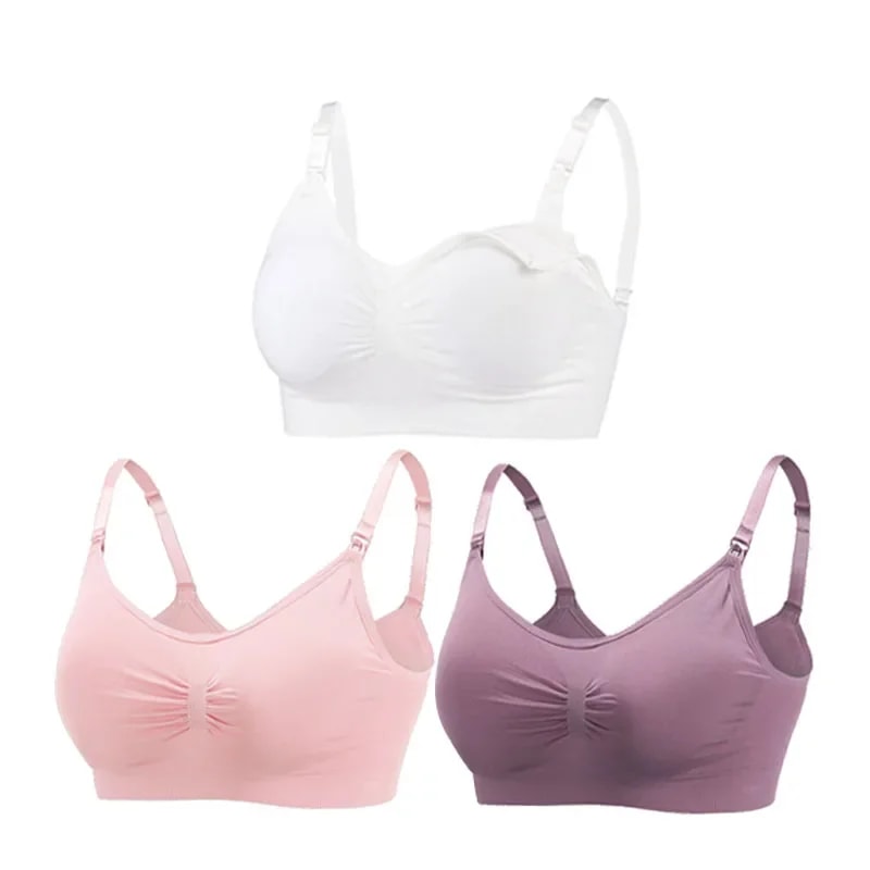 Maternity Nursing Bras Cotton Breastfeeding Bra Pregnancy Underwear For Pregnant Women Soft Lactanc 17