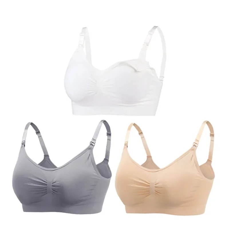 Maternity Nursing Bras Cotton Breastfeeding Bra Pregnancy Underwear For Pregnant Women Soft Lactanc 18