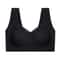 Woman Top Bra Sexy Push Up Bra Seamless Ice Silk Underwear Unwired Ring Sleep Lingerie Fitness Spor 9