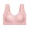 Woman Top Bra Sexy Push Up Bra Seamless Ice Silk Underwear Unwired Ring Sleep Lingerie Fitness Spor 8
