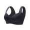 Large Size Seamless Womens Front Button Bra Vest-Style Fixed Cup, Comfortable All Day Wear, Breast-Shrinking Underwear