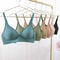Latex Jelly Underwear Seamless Bras for Women, Wireless Sleep Bralette, Removable Padded One Piece Brasiere, Comfortable