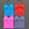 Impact Longline Strappy Top for Women, Sports Yoga Vest, Gym Tank Top with Open Back Bra, Running Workout Halter