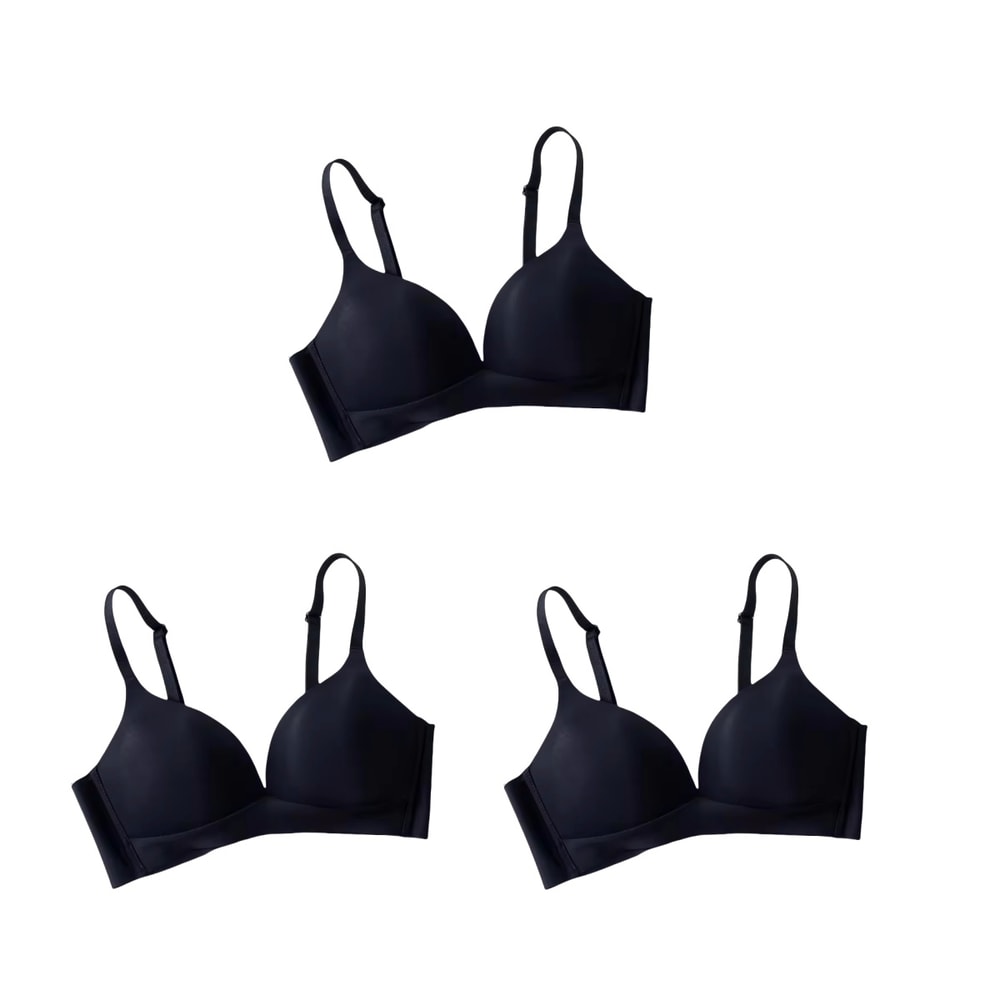 Seamless Bras For Women Nonwire Push Up Bra Glossy Underwear Without Steel Ring Cup Female Comfort 8