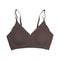 Comfy Bra WireFree Padded Wavy Edge Seamless Yoga Wear Bra For Women Laser Cutting Invisible Ladies 5