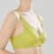 Seamless Women's Bra, Small Chest, Big Hollow Design, Underwear Support, Non-removable Semi-fixed Cup, One Piece Striped