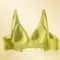 Seamless Women's Bra, Small Chest, Big Hollow Design, Underwear Support, Non-removable Semi-fixed Cup, One Piece Striped