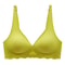 Seamless Women's Bra, Small Chest, Big Hollow Design, Underwear Support, Non-removable Semi-fixed Cup, One Piece Striped