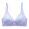 Seamless Women's Bra, Small Chest, Big Hollow Design, Underwear Support, Non-removable Semi-fixed Cup, One Piece Striped