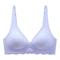 Seamless Women's Bra, Small Chest, Big Hollow Design, Underwear Support, Non-removable Semi-fixed Cup, One Piece Striped