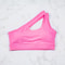 Women One Shoulder Sports Bra Yoga Top Vest Gym Running Fitness Underwear Outdoor Sport Workout Top 6