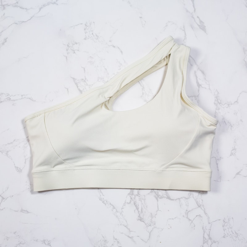 Women One Shoulder Sports Bra Yoga Top Vest Gym Running Fitness Underwear Outdoor Sport Workout Top 11