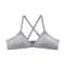 Comfort Lingerie Cotton Bras For Women, Thin Style Unlined Bralette, Sexy Deep V Triangle Cup, Cross Beauty Back Bra